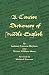 A Concise Dictionary of Mid...