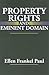 Property Rights and Eminent Domain