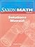 Saxon Math Course 2 Solutions Manual by Hake