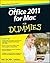 Office 2011 for Mac For Dummies by Bob "Dr. Mac" LeVitus