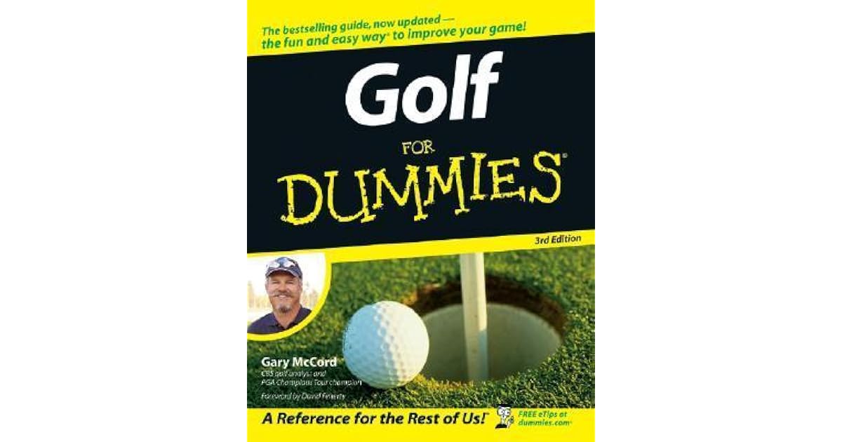 Golf For Dummies by Gary McCord
