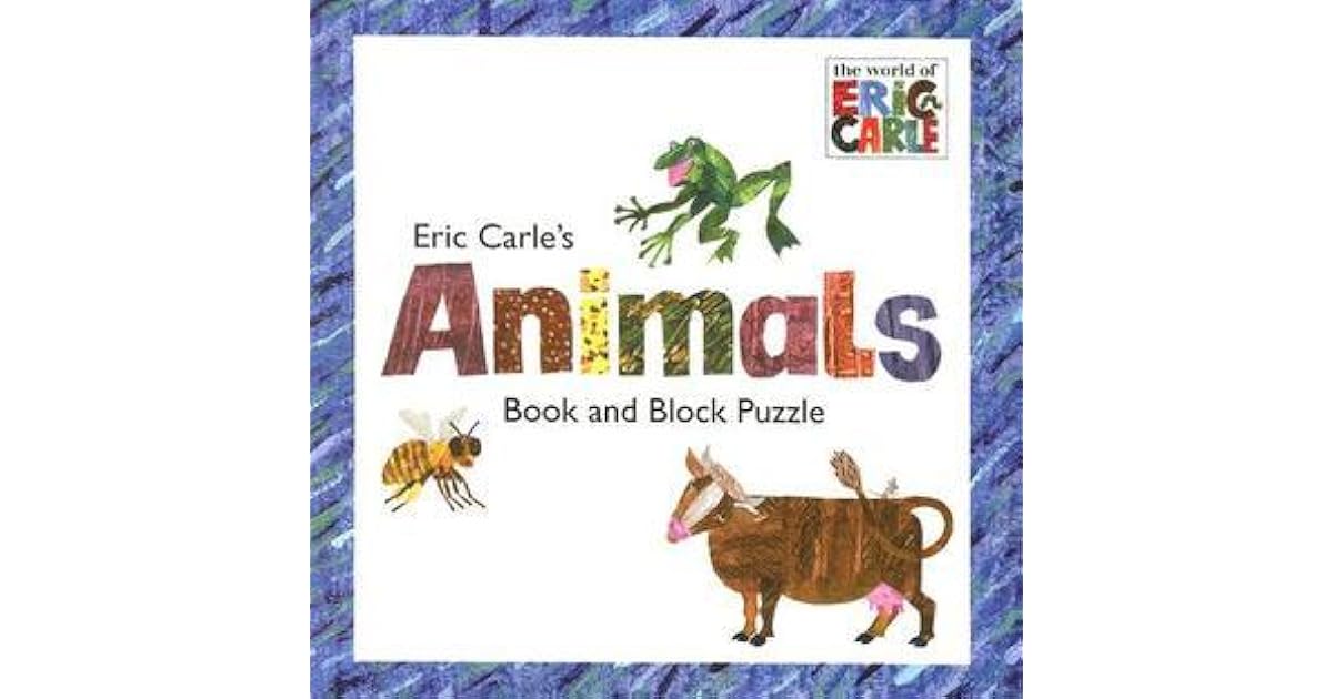 Eric Carle's Animals: Book and Block Puzzle by Eric Carle