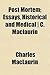 Post Mortem; Essays, Historical and Medical - C. Maclaurin