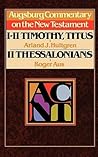 Augsburg Commentary on the New Testament - 1, 2 Timothy, Titus, 2 Thessalonians Augsburg Commentary on the New Testament - 1, 2 Timothy, Titus, 2 Thessalonians