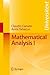 Mathematical Analysis I (Universitext)