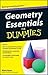 Geometry Essentials For Dummies