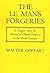 The Le Mans Forgeries: A Chapter from the History of Church Property in the Ninth Century (Harvard Historical Studies)