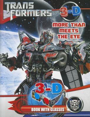 Transformers More than Meets the Eye: 3D Book with Glasses (Paperback)
