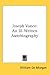 Joseph Vance: An Ill-Written Autobiography