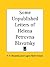 Some Unpublished Letters of Helena Petrovna Blavatsky