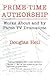 Prime-Time Authorship by Douglas Heil Prime-Time Authorship by Douglas Heil