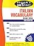 Schaum's Outline of Italian Vocabulary