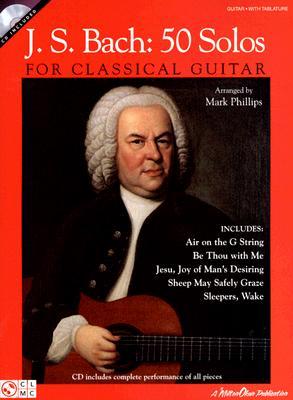 J.S. Bach - 50 Solos for Classical Guitar (Paperback)