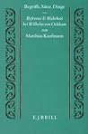 Begriffe, Sätze, Dinge: Referenz und Wahrheit bei Wilhelm von Ockham (Studien und Texte zur Geistesgeschichte des Mittelalters, 40) (German Edition)