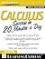 Calculus Success in 20 Minutes a Day