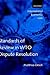 Standards of Review in WTO Dispute Resolution (International Economic Law Series)