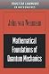 Mathematical Foundations of Quantum Mechanics by John von Neumann