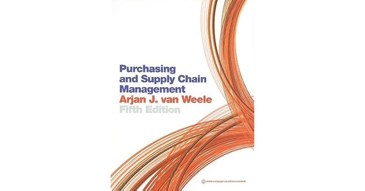 Purchasing and Supply Chain Management Analysis, Strategy, Planning