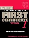 Cambridge Practice Tests for First Certificate 1 Self-study student's book (FCE Practice Tests) Cambridge Practice Tests for First Certificate 1 Self-study student's book (FCE Practice Tests)