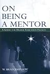 On Being a Mentor...