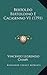 Bertoldo Bertoldino E Cacasenno V1 (1791) (Italian Edition)