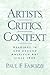 Artists, Critics, Context by Paul F. Fabozzi