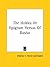 The Hokku or Epigram Verses of Basho