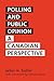Polling and Public Opinion: A Canadian Perspective