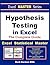 Hypothesis Testing in Excel - The Excel Statistical Master