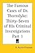The Famous Cases of Dr. Thorndyke: Thirty-Seven of His Criminal Investigations Part 1