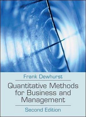Quantitative Methods for Business and Management (Audio CD)