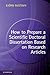 How to Prepare a Scientific Doctoral Dissertation Based on Research Articles