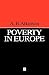 Poverty in Europe (Yrjo Jahnsson Lectures)