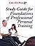 Study Guide for Foundations of Professional Personal Training