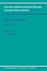 Number Theory: Paris 1992-3