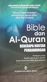 Bible dan Al-Quran :Beberapa Noktah Perbandingan