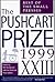 The Pushcart Prize XXIII: Best of the Small Presses, 1999