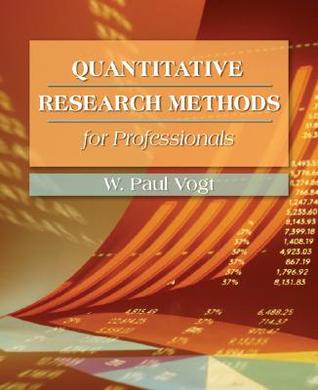 Quantitative Research Methods for Professionals (Paperback)