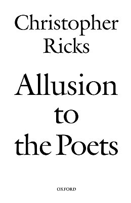 Allusion to the Poets (Paperback)