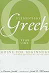 Elementary Greek by Christine Gatchell