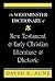 The Westminster Dictionary of New Testament and Early Christi... by David E. Aune