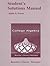 College Algebra (Student's Solutions Manual )