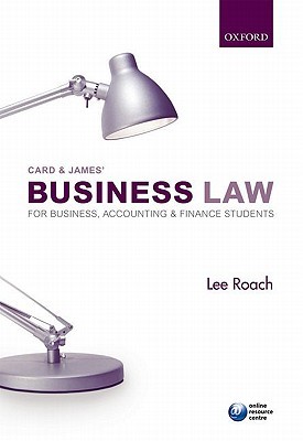 Card & James' Business Law for Business, Accounting, and Finance Students (Paperback)