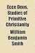 Ecce Deus, Studies of Primitive Christianity