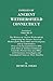 Families of Ancient Wethersfield, Connecticut. Consisting of Volume II of the History of Ancient Wethersfield, Comprising the Present Towns of Wethersfield, Rocky Hill, and Newington; And of Glastonbury Prior to Its Incorporation in 1693, from Date of ...