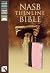 NASB, Thinline Bible, Leathersoft, Pink/Brown, Red Letter Edition