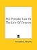 The Periodic Law Or The Law Of Octaves by Theosophical Publishing