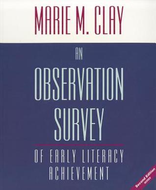 An Observation Survey of Early Literacy Achievement (Paperback)