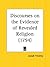 Discourses on the Evidence of Revealed Religion