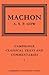 Machon: The Fragments (Cambridge Classical Texts and Commentaries, Series Number 1)